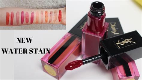 ysl 606 water stain|YSL water stain lipstick.